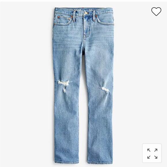 J. Crew Rocky Shore wash 9'' demi-boot crop jean - Picture 2 of 8